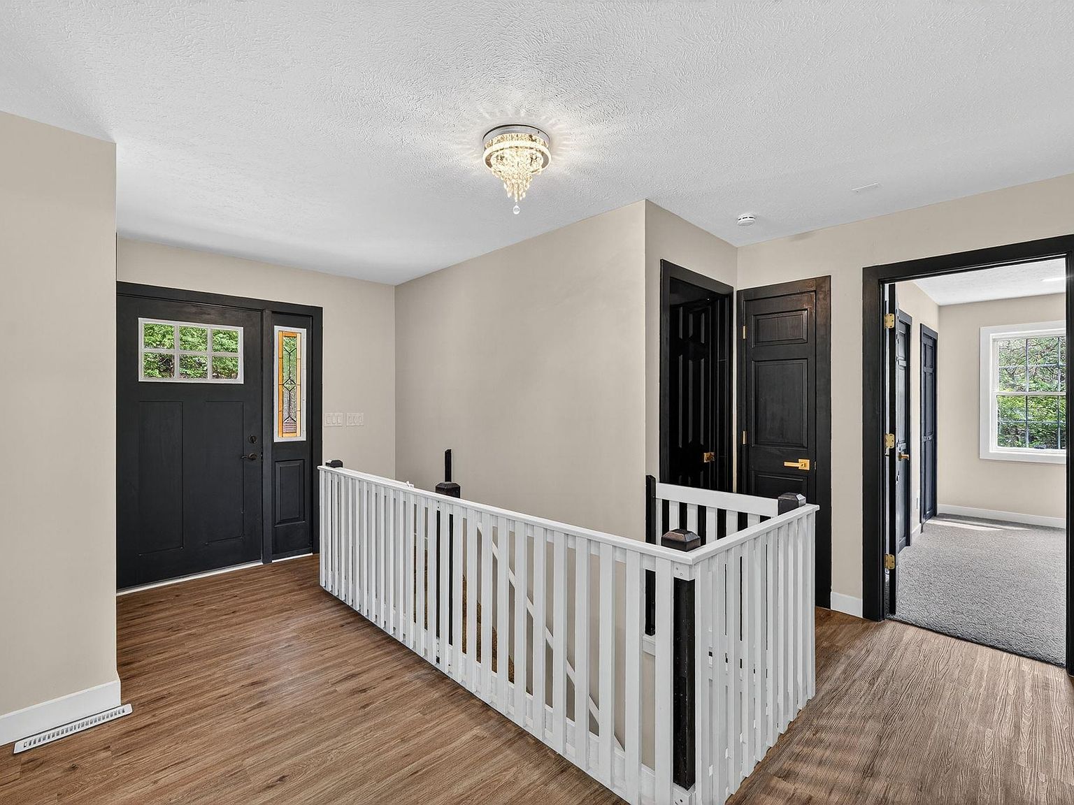 Full home renovation entry and stairs in Granger, Indiana