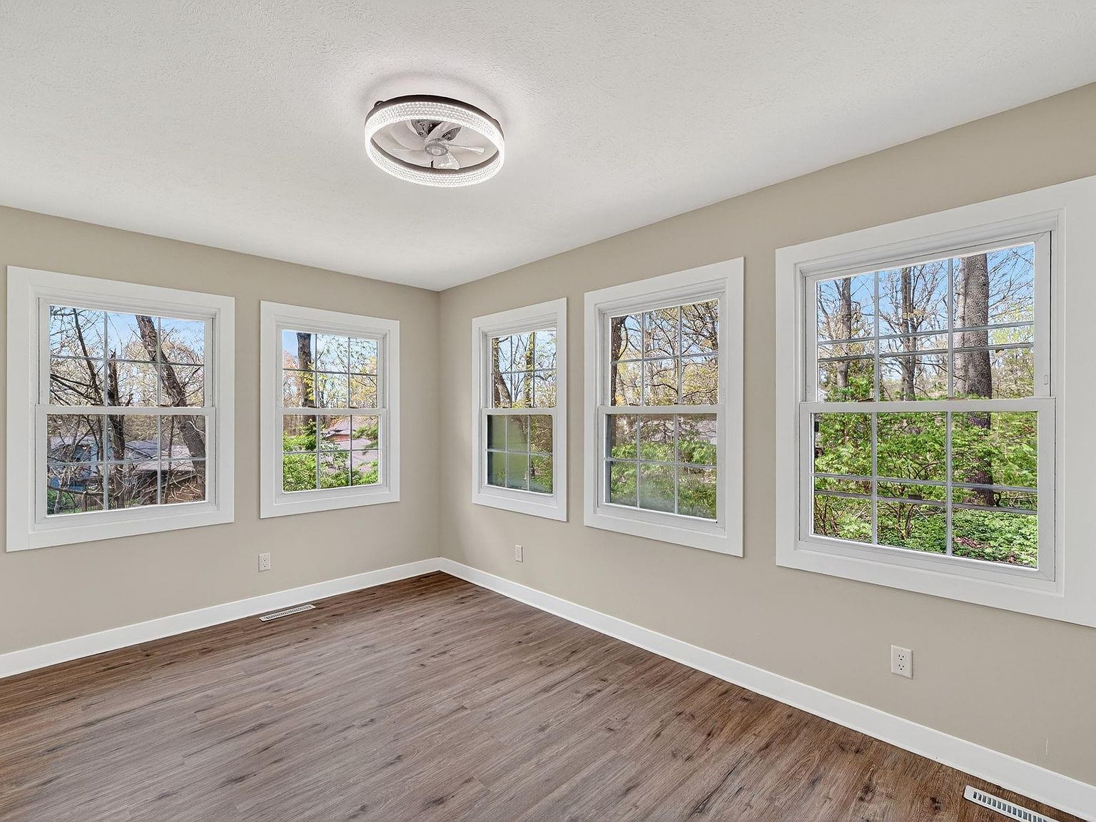 Full home renovation sunroom in Granger, Indiana