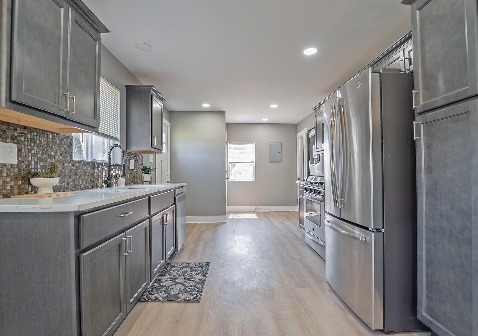 Full home renovation kitchen
