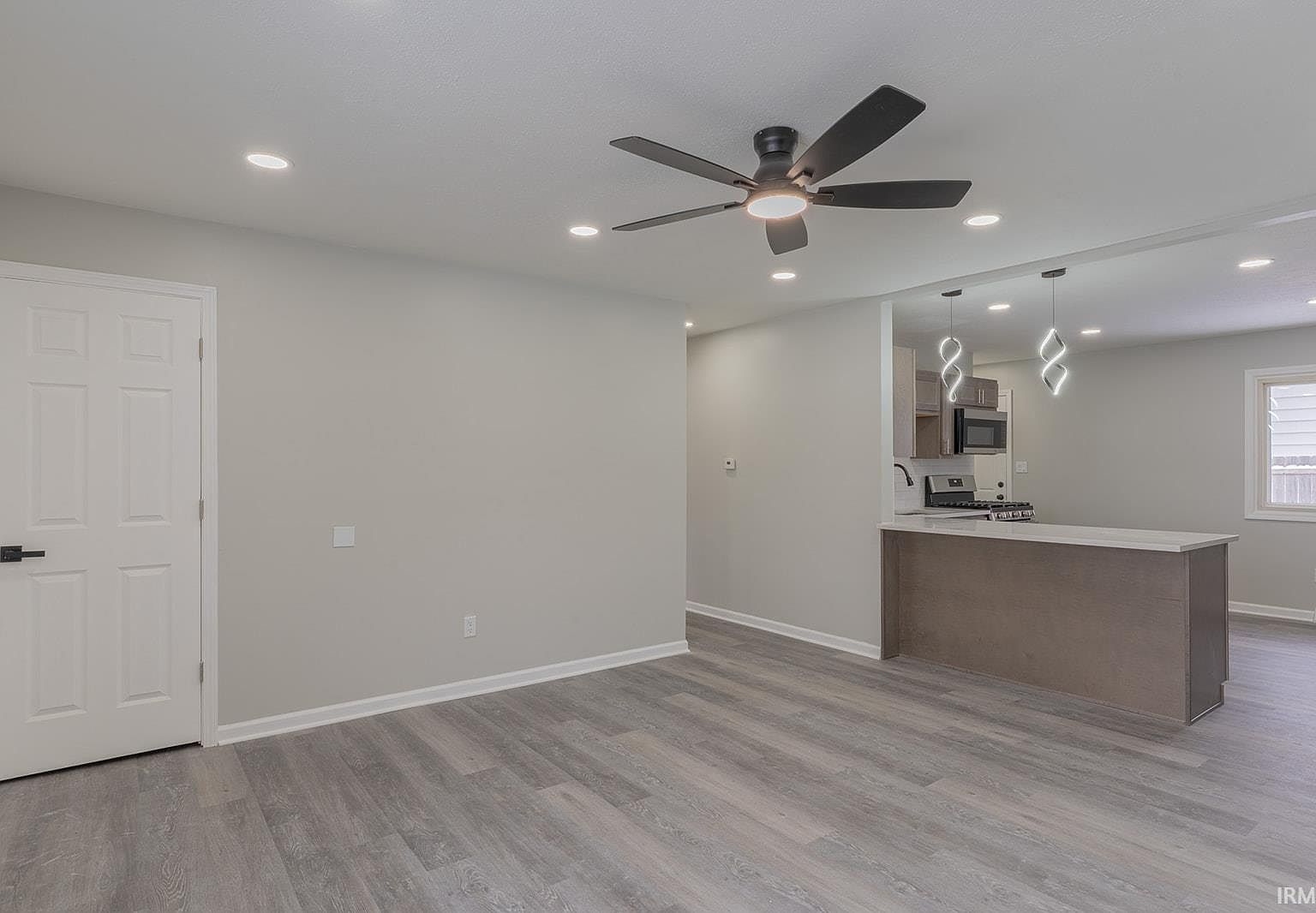 Full home renovation living room