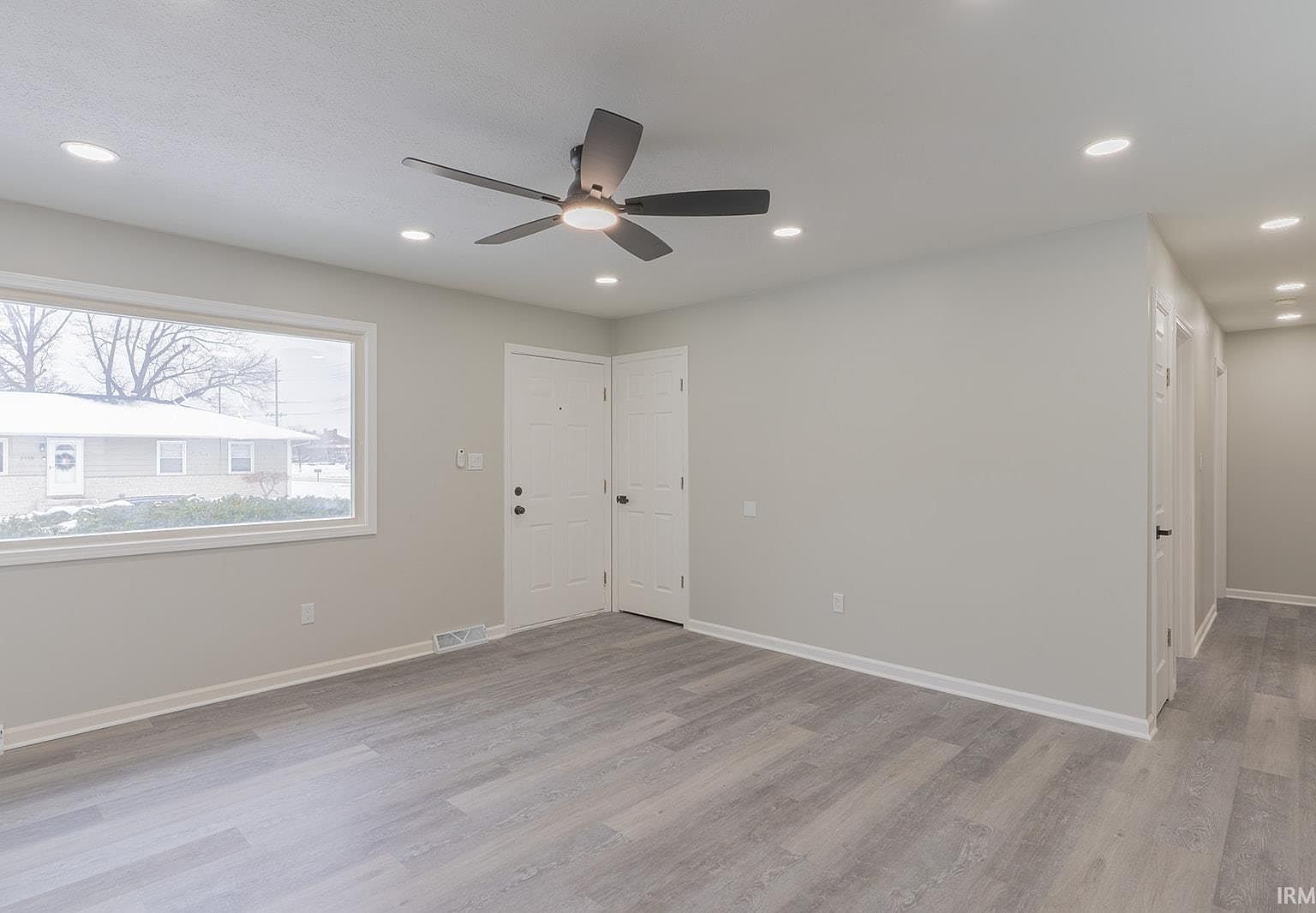 Full home renovation living room